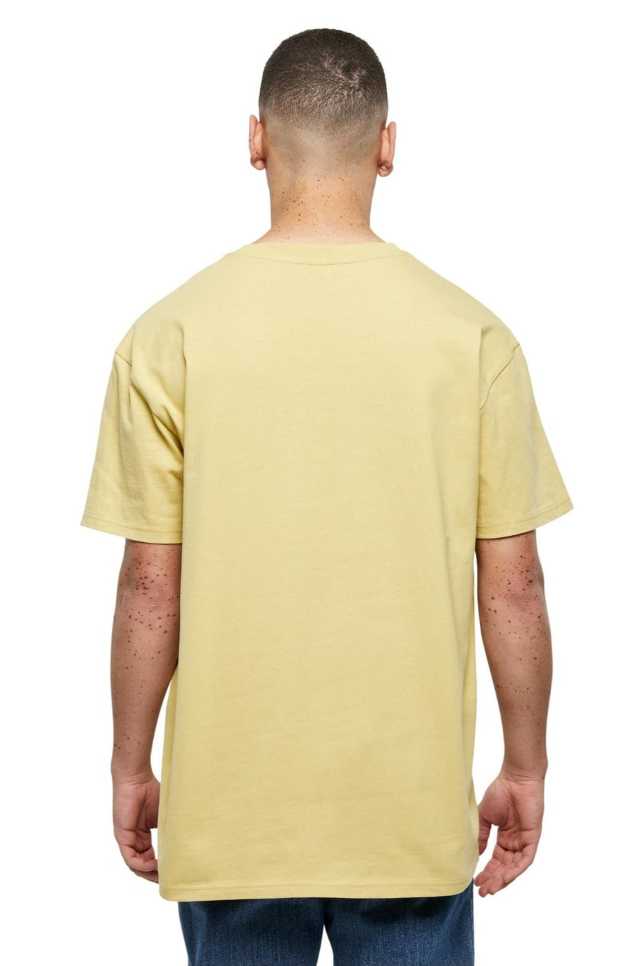 Heavy Oversized T-shirt - Palemoss på udsalg