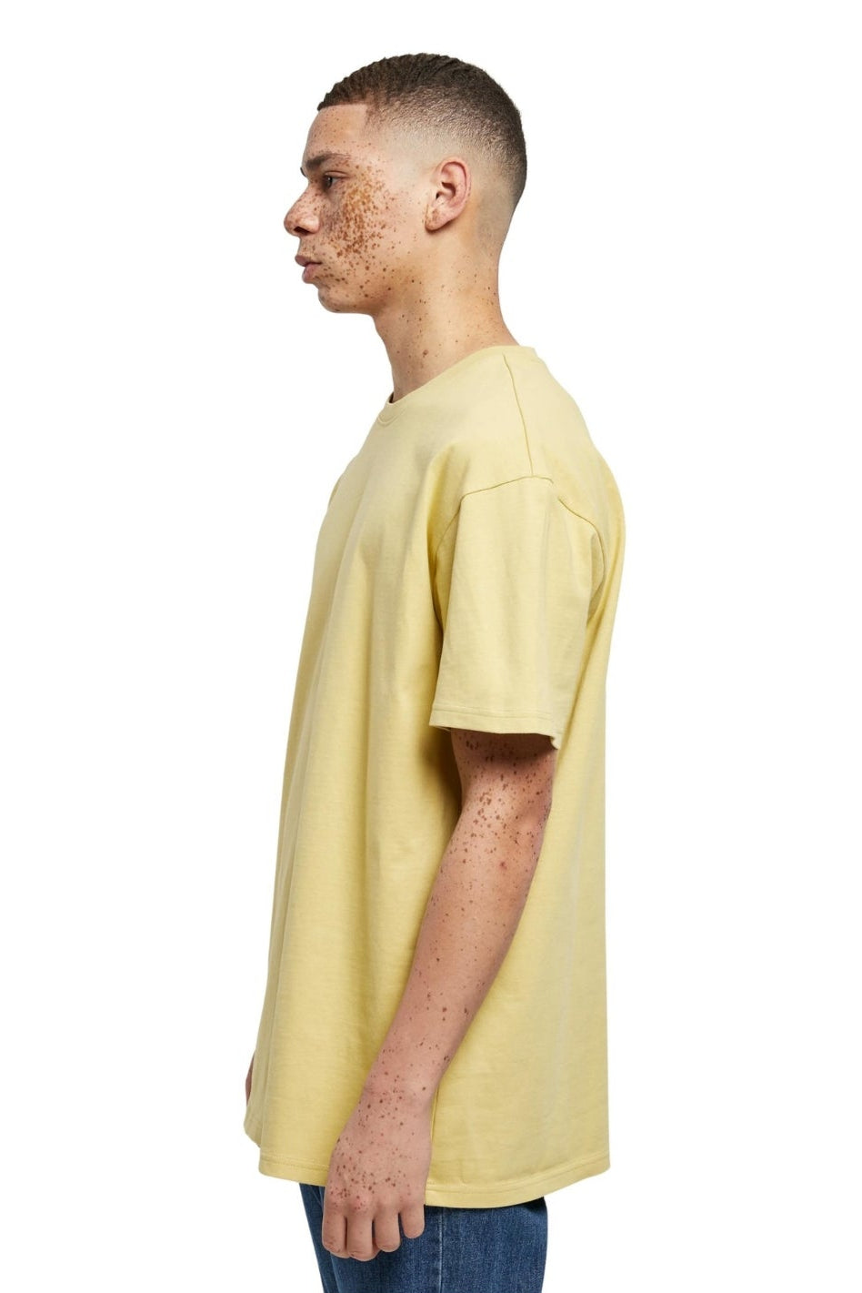 Heavy Oversized T-shirt - Palemoss på udsalg