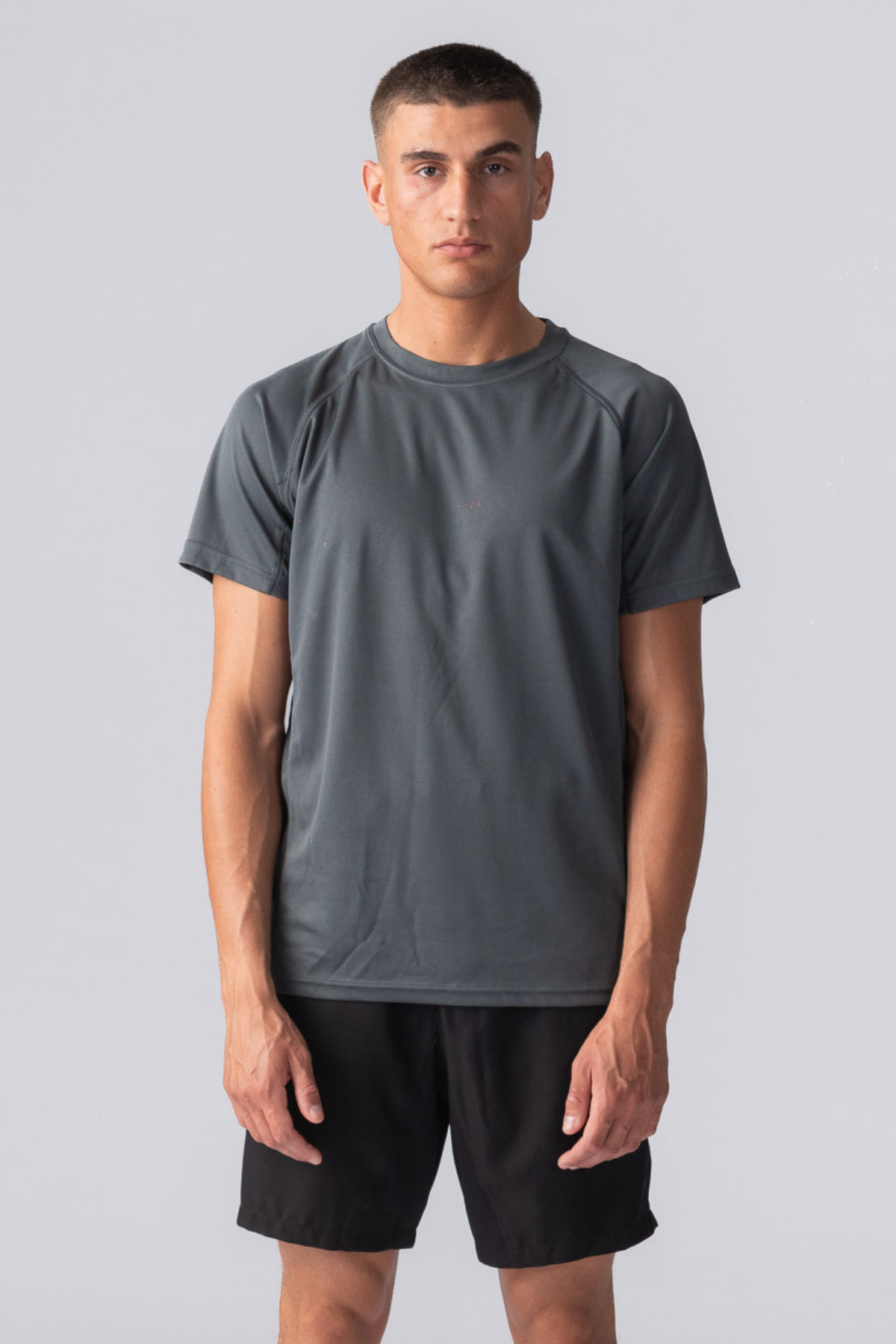 Trænings T-shirt - Mørke Grå Online nu