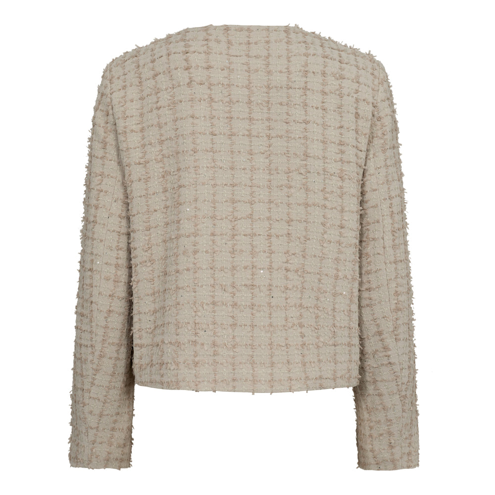 Co'Couture Aila Boucle Jakke Sand Online nu