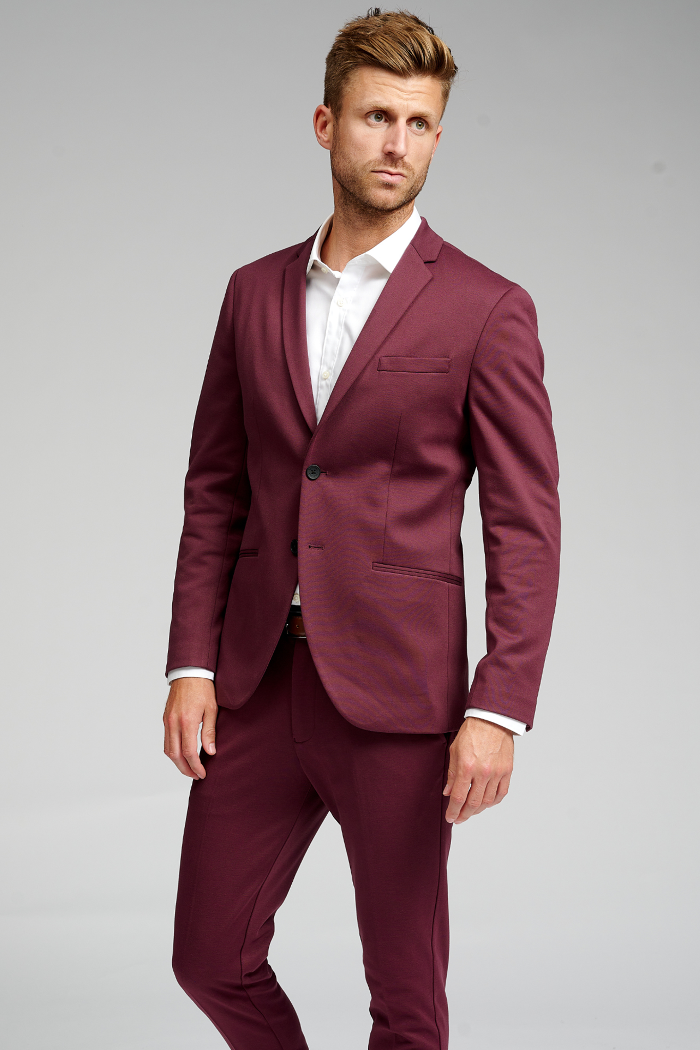 Den Originale Performance Blazer - Bordeaux Online Hot Salg