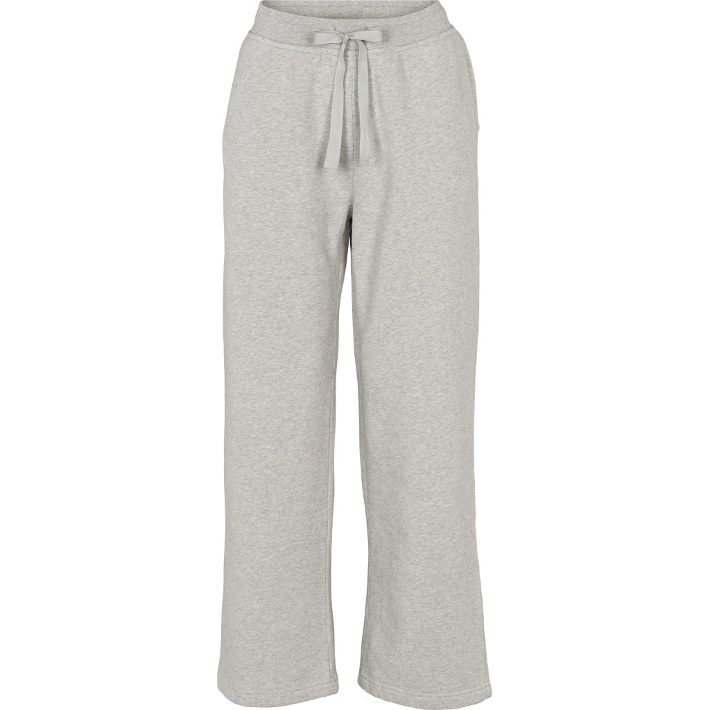 Basic Apparel Cinna Bukser Grey Melange Online Hot Salg