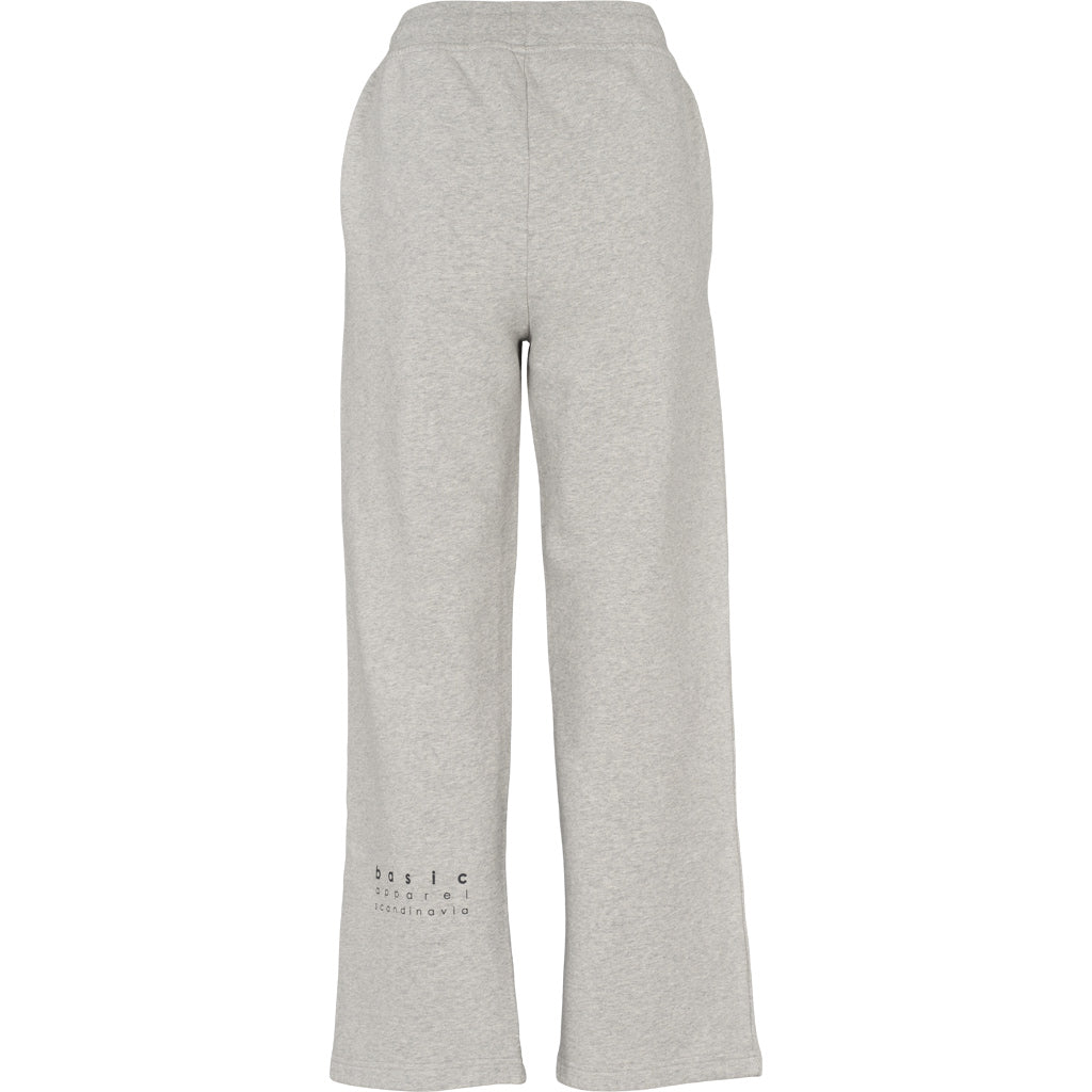 Basic Apparel Cinna Bukser Grey Melange Online Hot Salg