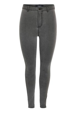 Ella Skinny Jeans - Mørkegrå Denim
