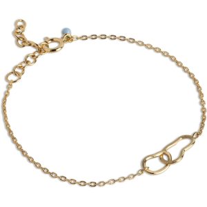 Enamel Organic Double Circle Armbånd