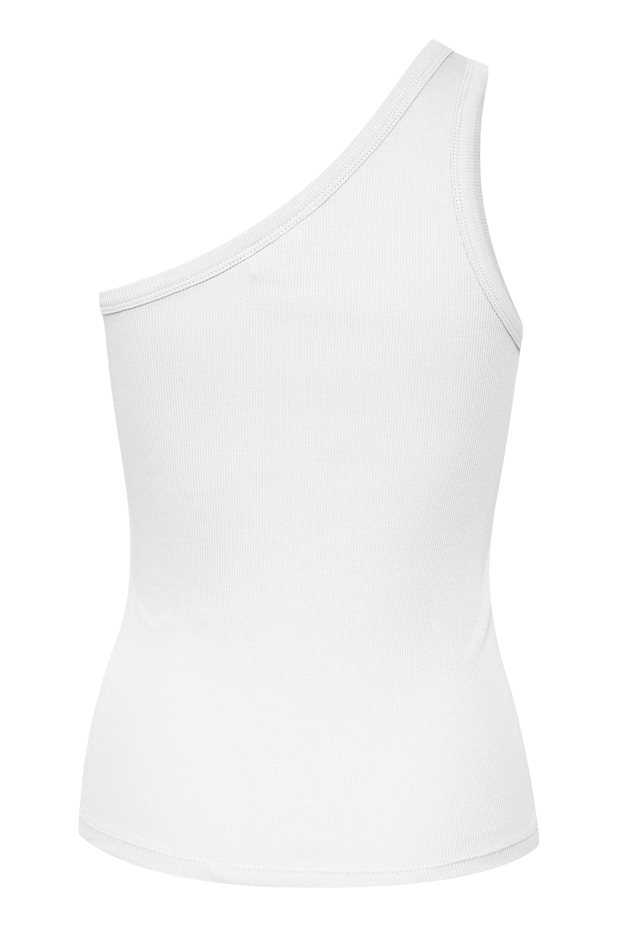 Gestuz Drew One Shoulder Top Bright White NO25