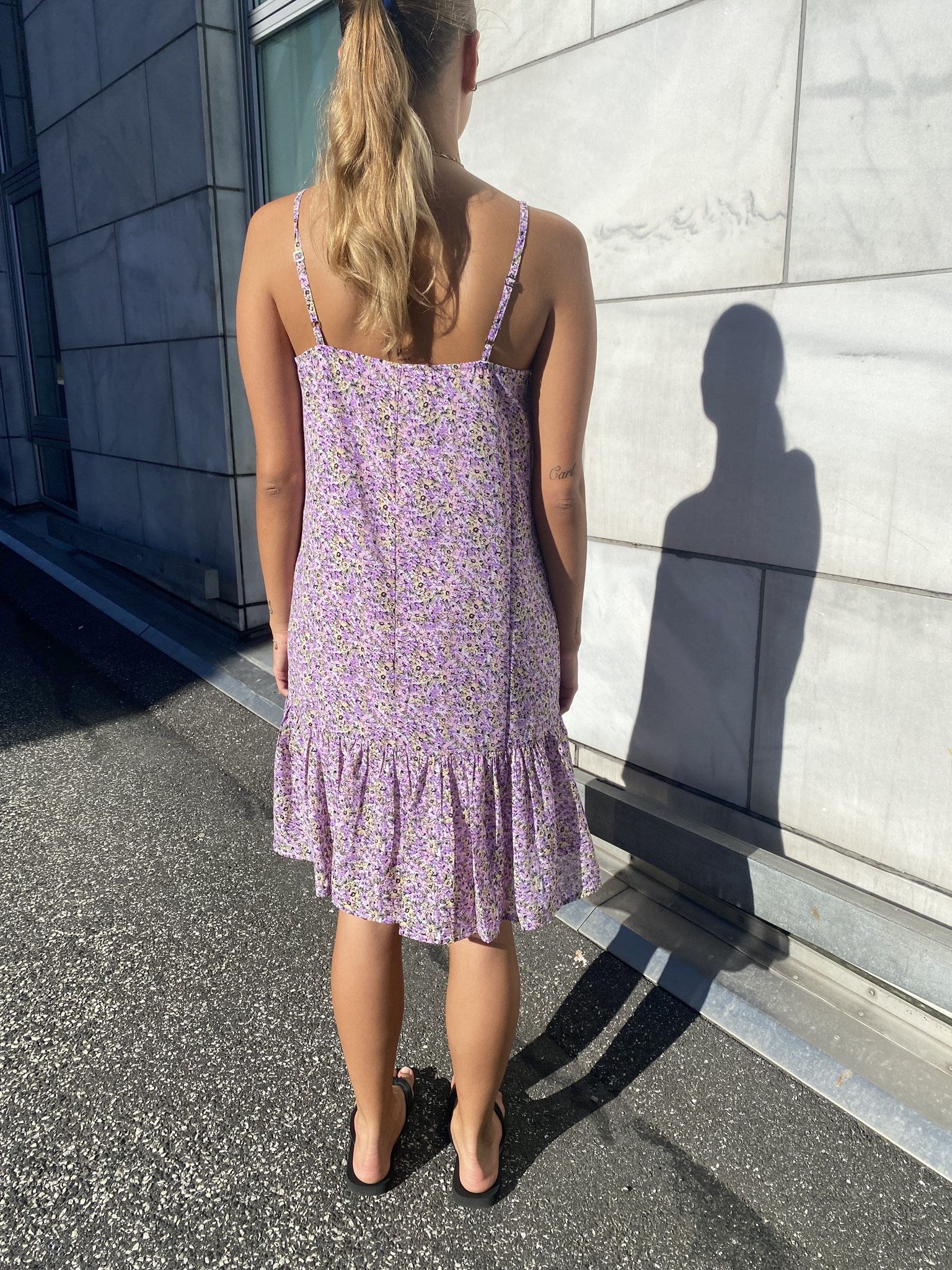 Star Singlet Kjole - Lemon Meringue