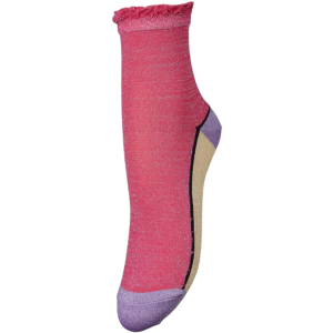 Becksöndergaard Blocka Glam Strømper Pink Peacock