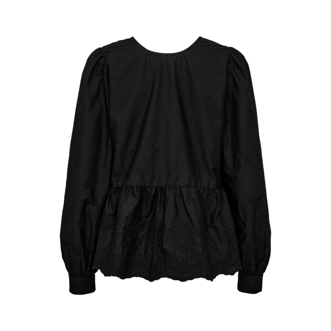 Moves Selinna Bluse Black Online nu