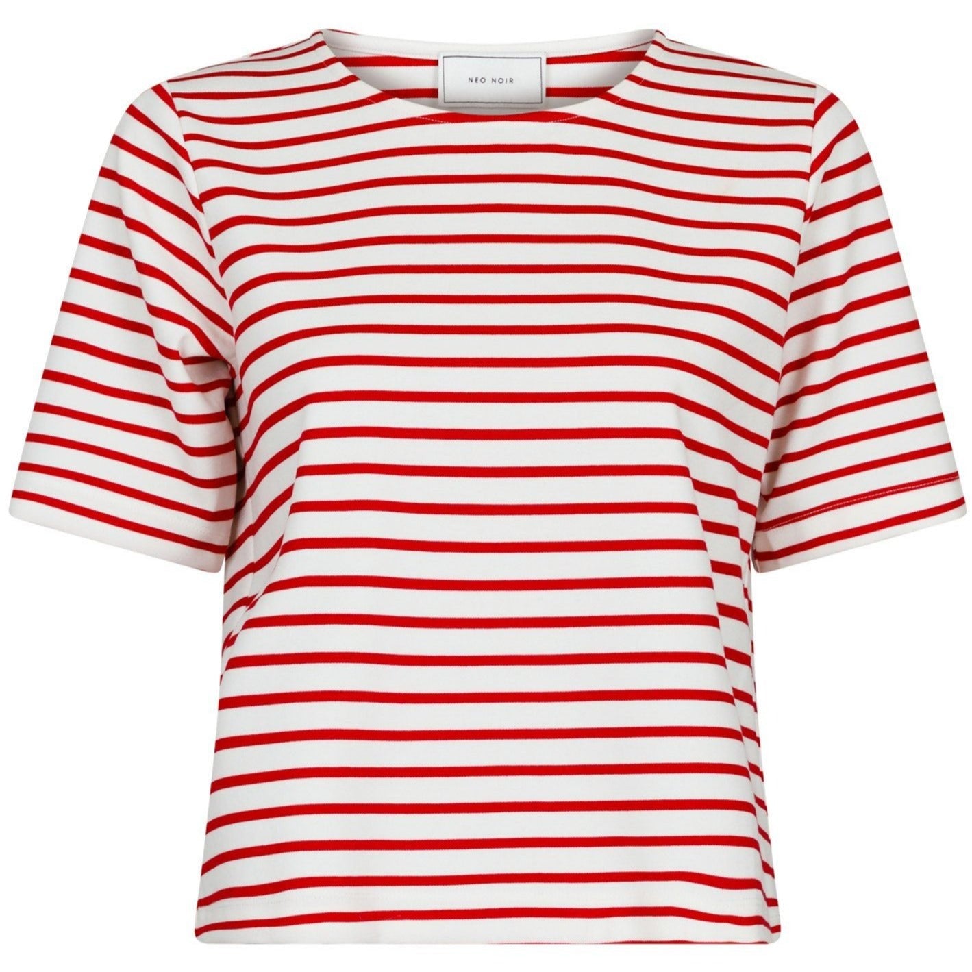 Neo Noir Soanie Stripe T-shirt Red Online