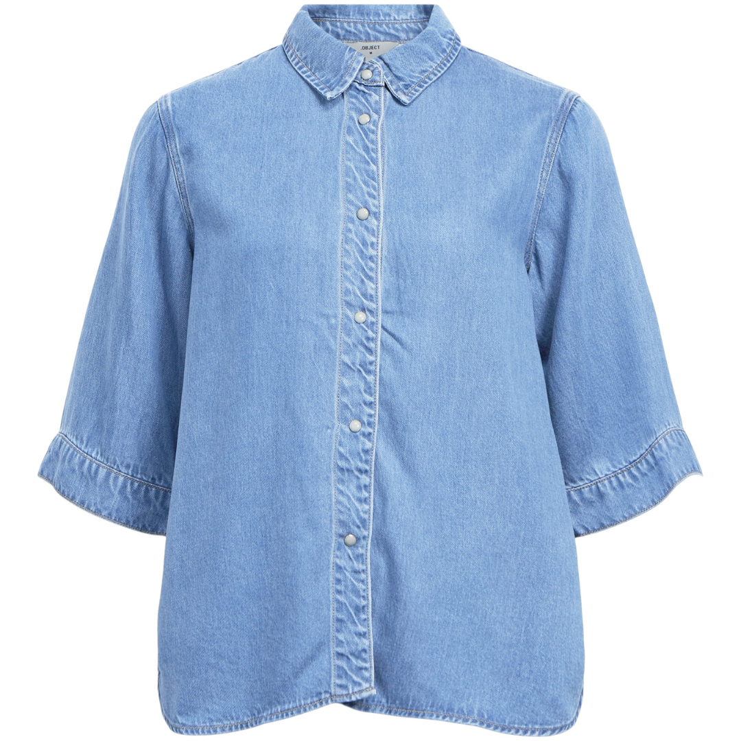 Object Frame 2/4 Denim Top NOS25 Light Blue Denim