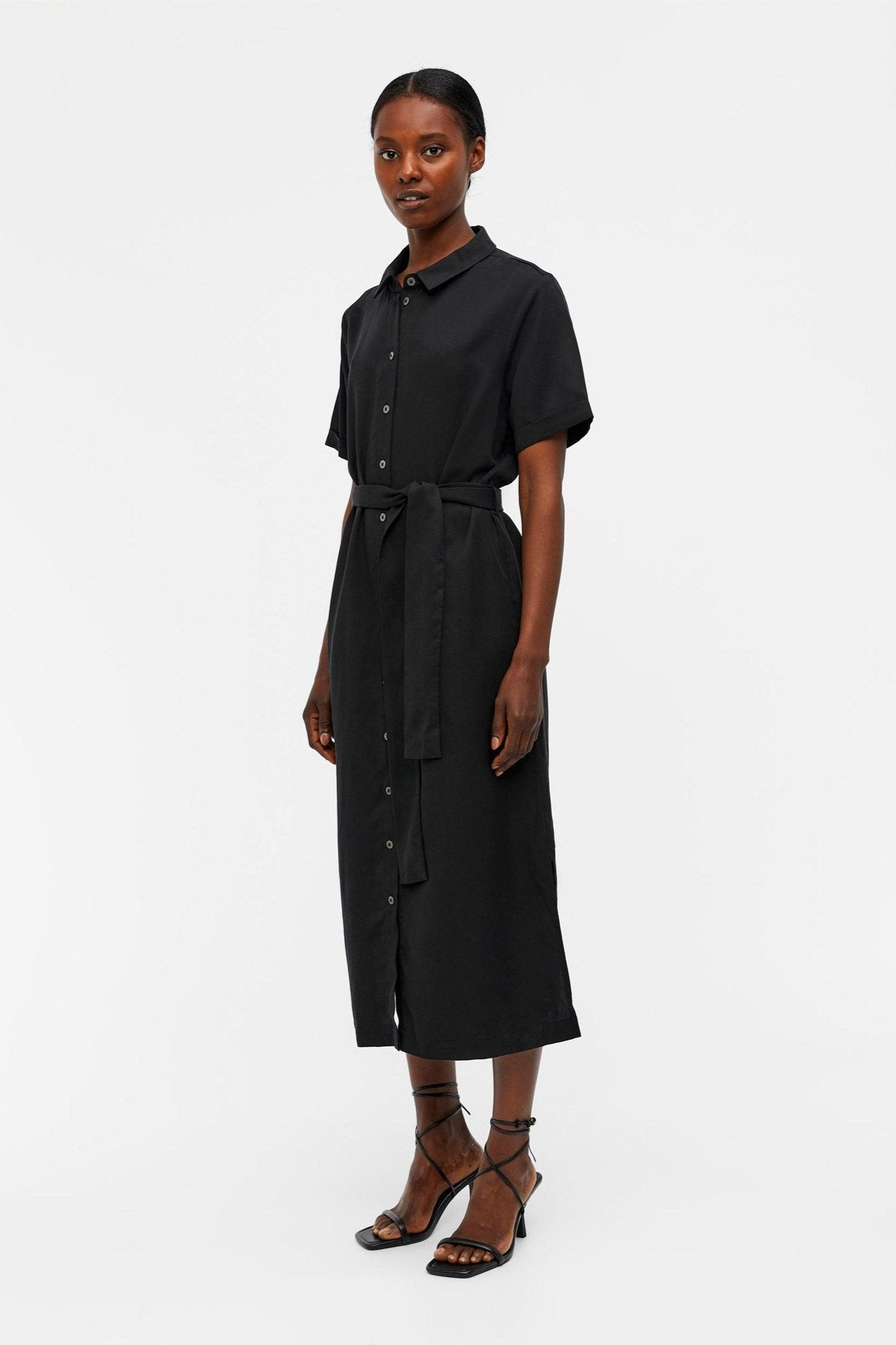 Thilda Maxi Kjole - Sort
