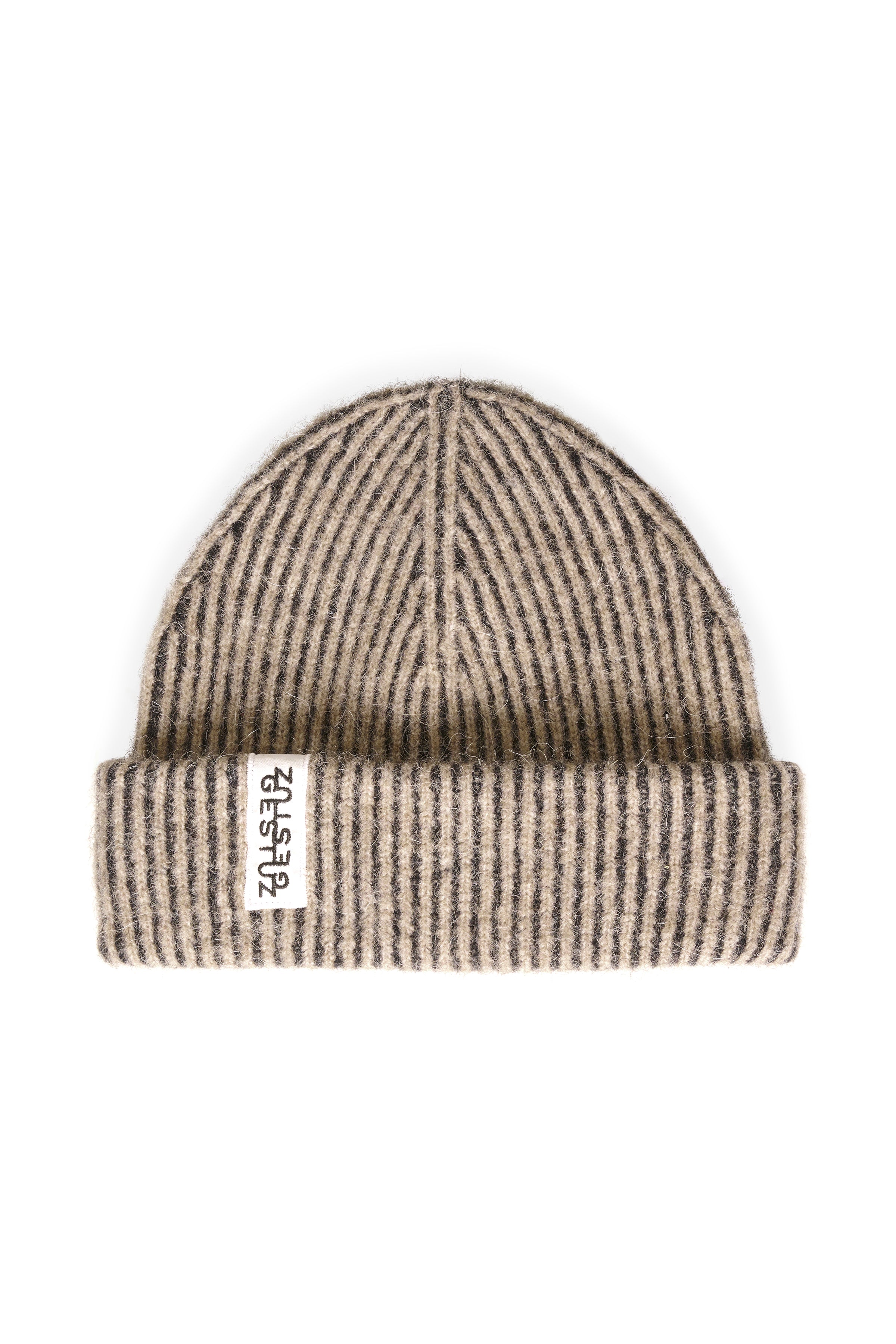 Gestuz Alpha Hue Black Warm Sand Levere