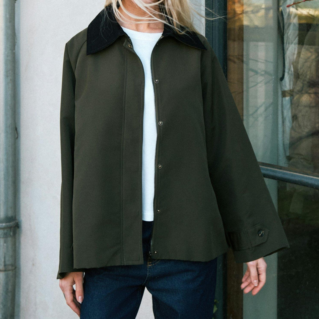 Neo Noir Gatbi Clean Jakke Dark Green