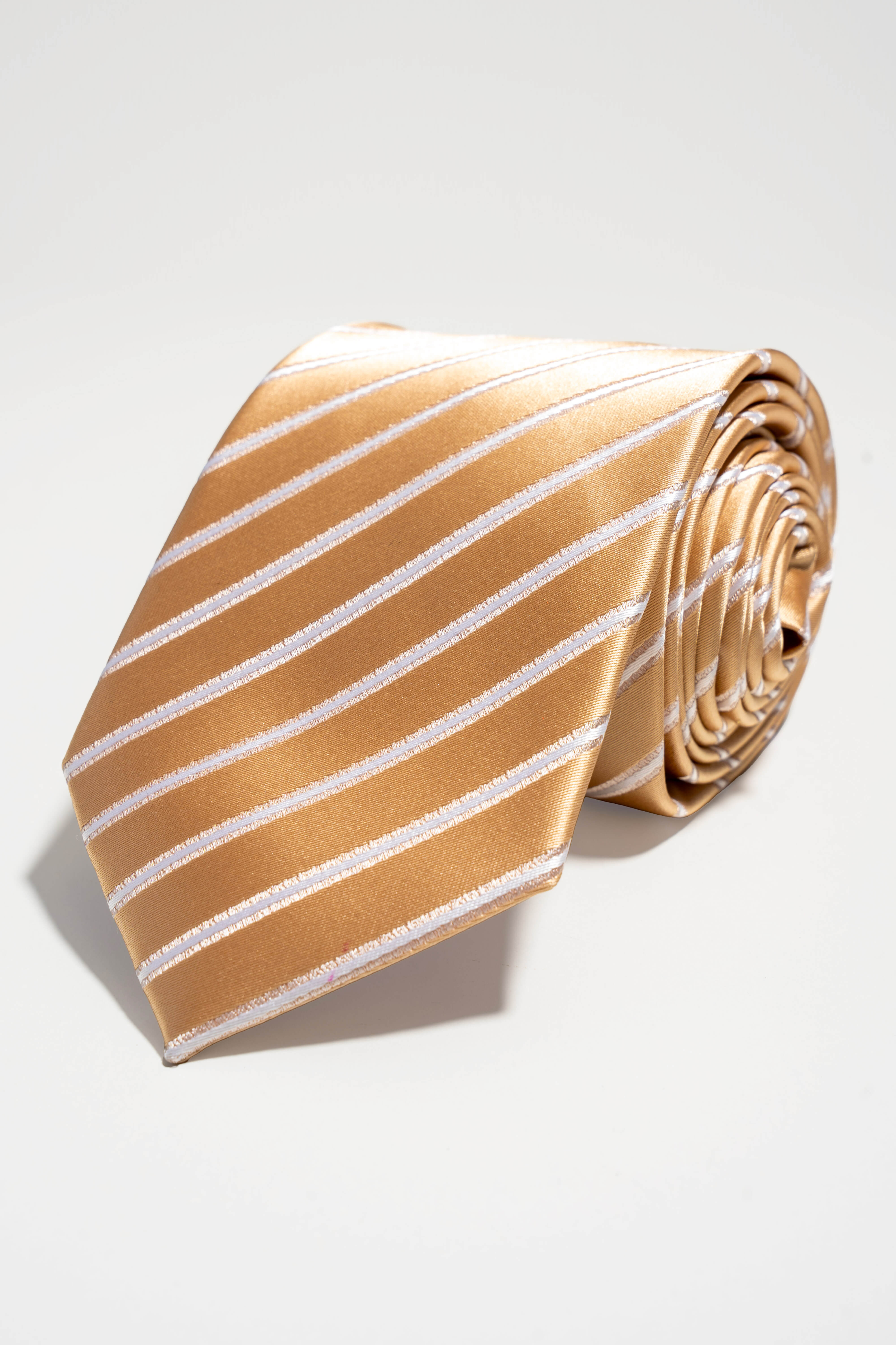 slips-guld-hvid-stribet_0.jpg Slips - Guld/Hvid Stribet