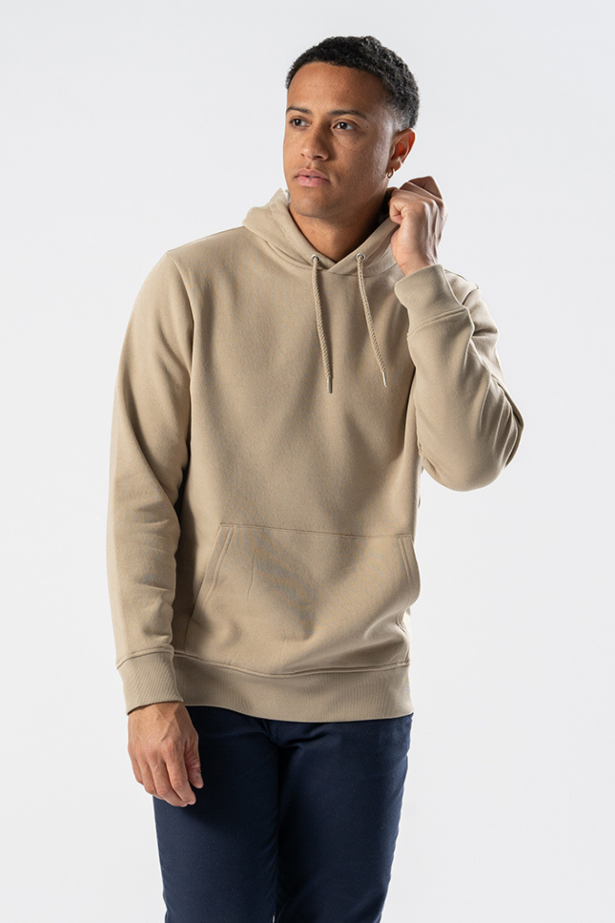 Sweatshirt Hoodie - Sand Mode