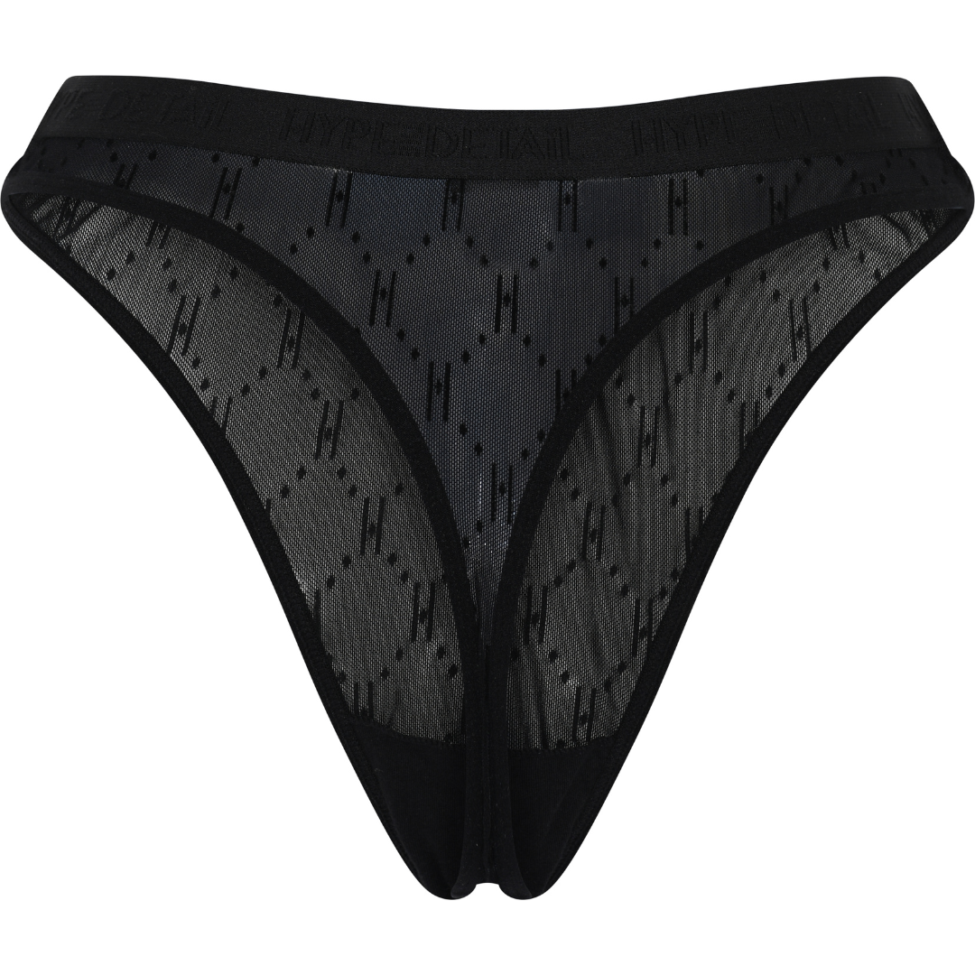 Hype The Detail Mesh String 09 H-Logo Black