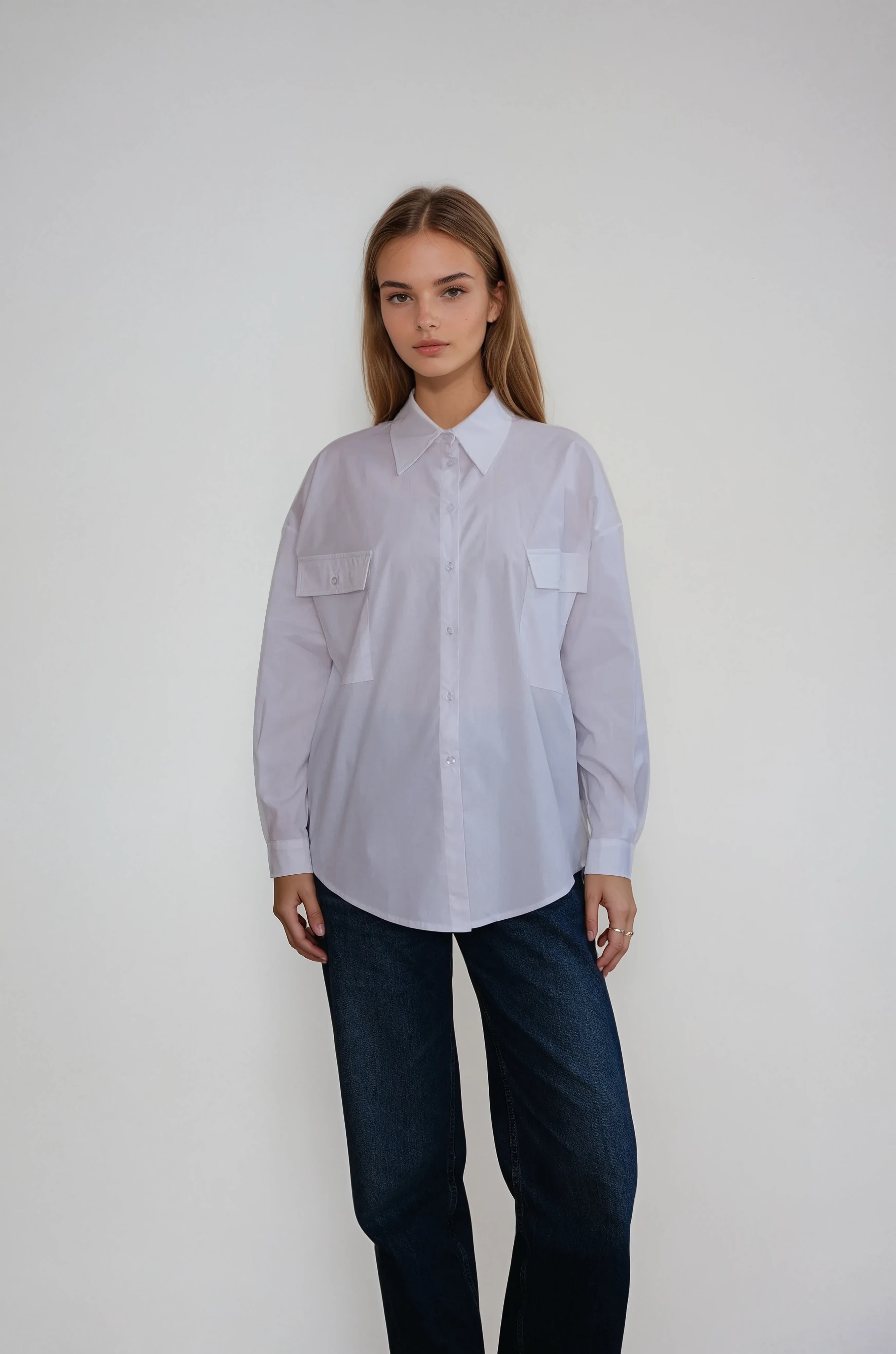 Skjorte + Jeans - Dame
