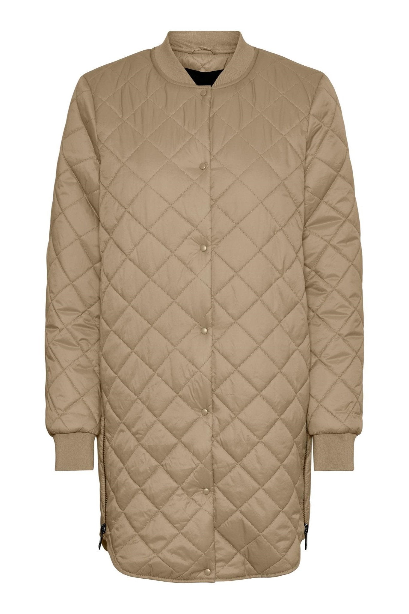 Hayle 3/4 Jakke - Beige Levere