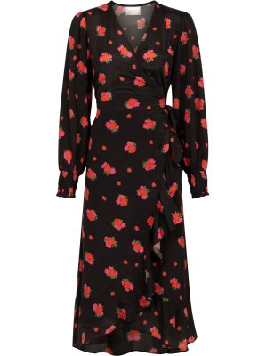 Neo Noir Eva Forever Rose Kjole Black på udsalg