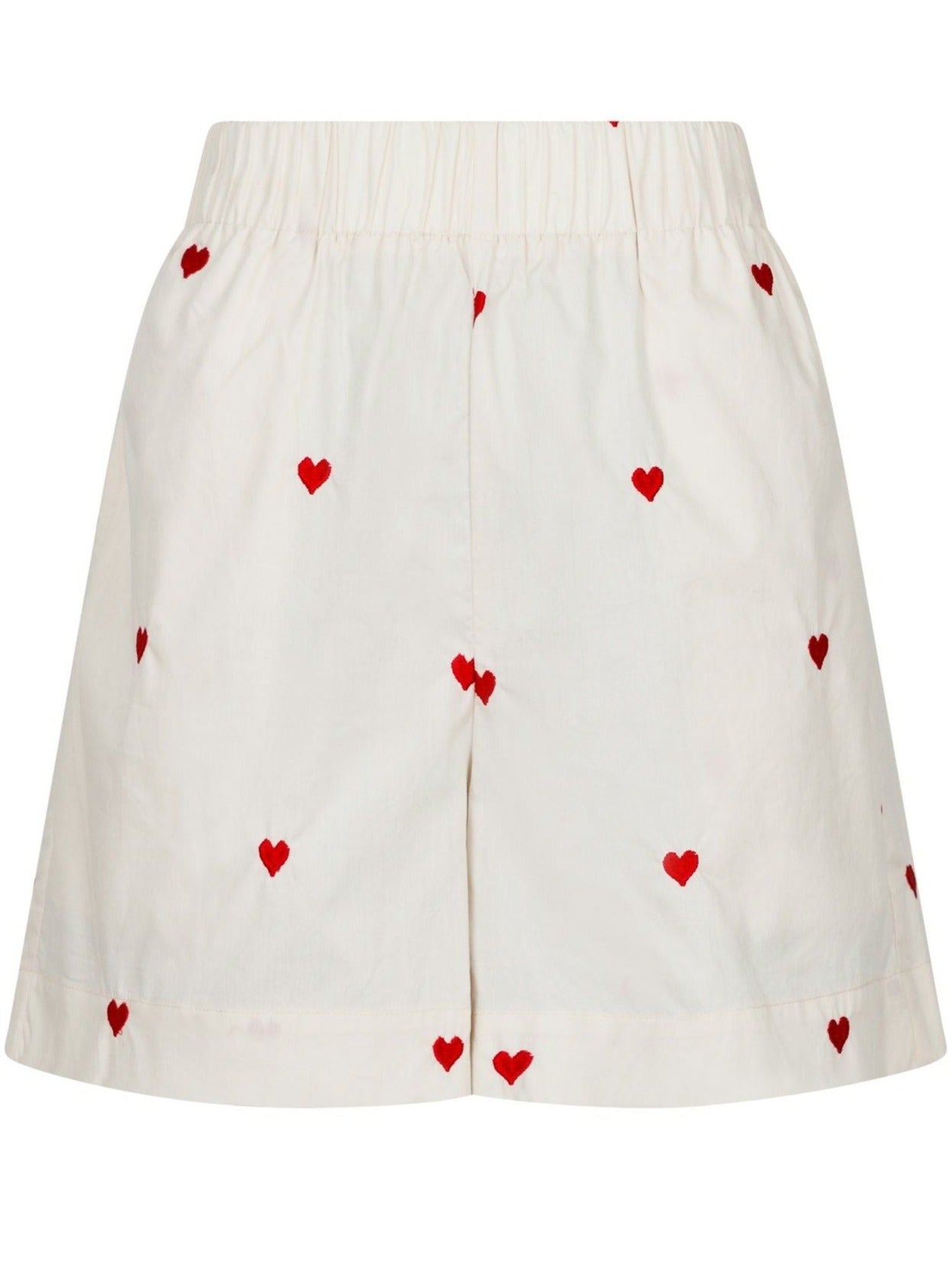 Neo Noir Sakuri Hearts Shorts Creme