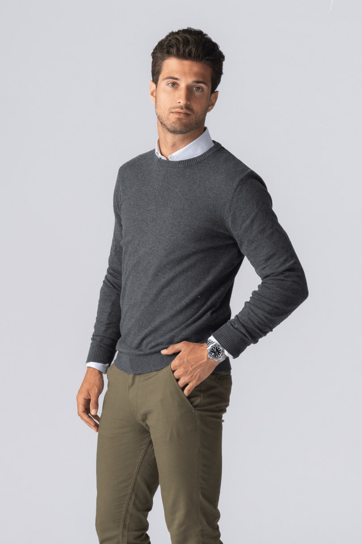 pullover-rundhals-charcoal-melange_3.png Pullover Rundhals - Charcoal Melange Udsalg