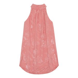 Karmamia Copenhagen Eloise Top Provence Jacquard Flamingo