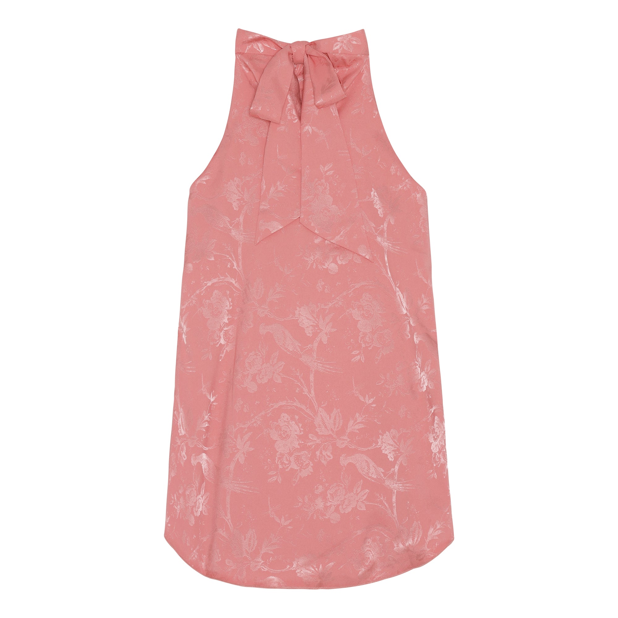 Karmamia Copenhagen Eloise Top Provence Jacquard Flamingo