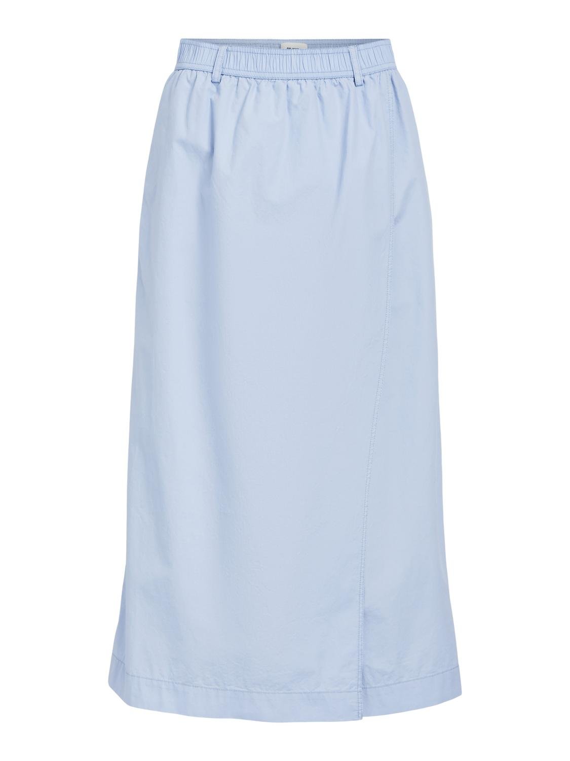Object Demi HW Midi Nederdel Brunnera Blue