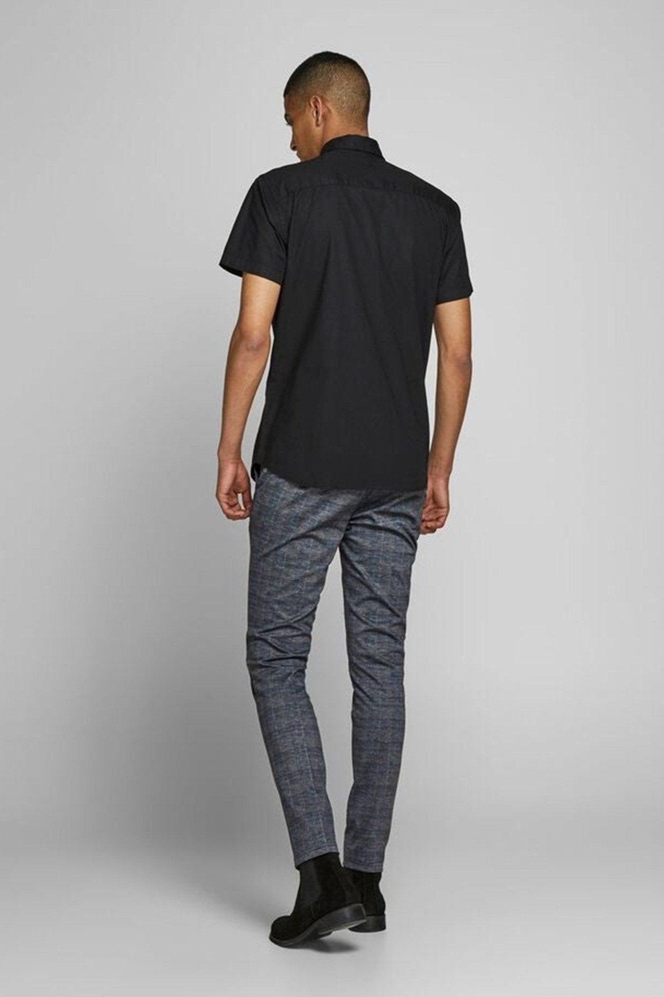 Marco Phil Pants - Mørk Grå Ternet