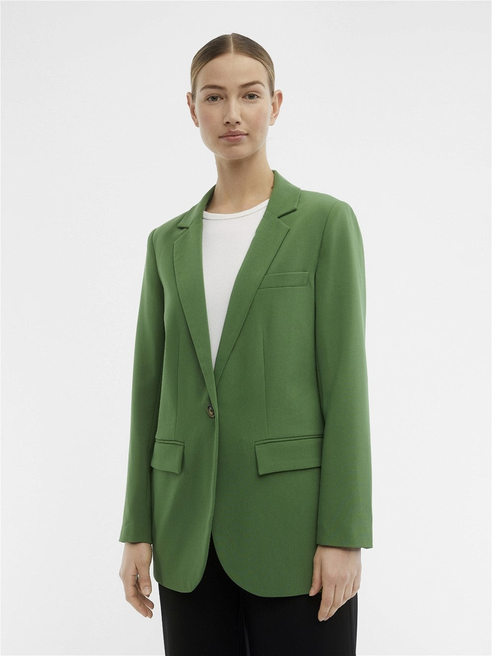 Object Sigrid L/S Blazer Artichoke Green