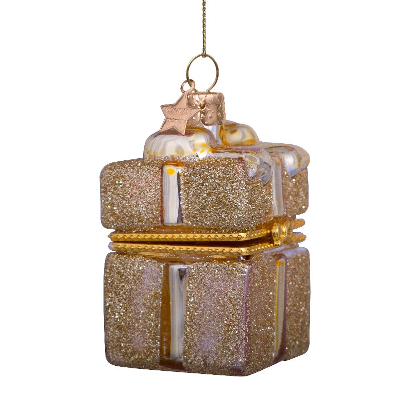 Vondels Glas Ornament Present