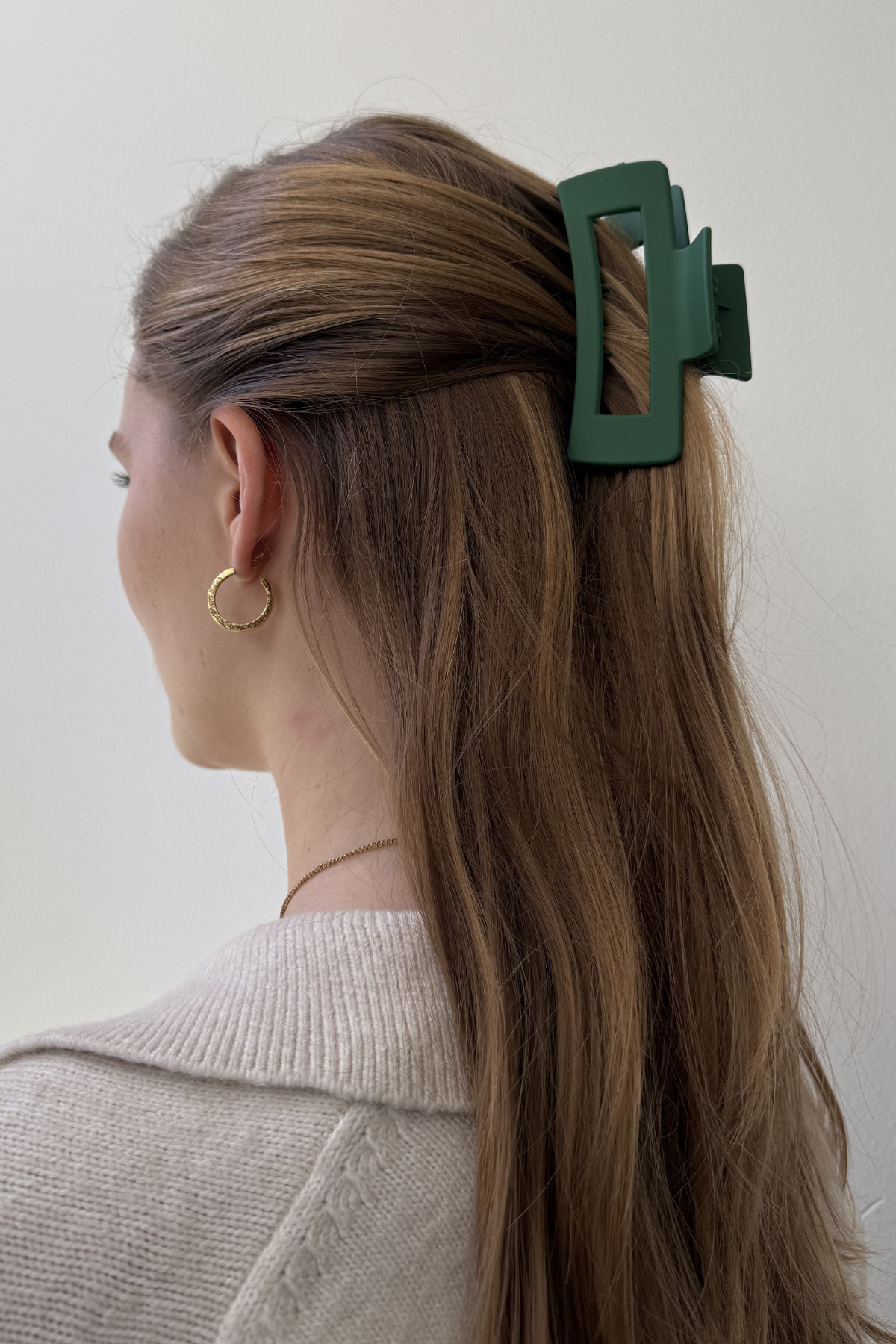 Lina Hårklemme - Grøn