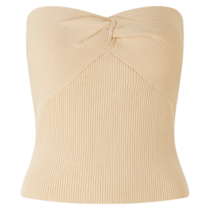Notes du Nord Hollie Knitted Bandeau Top Buttercream