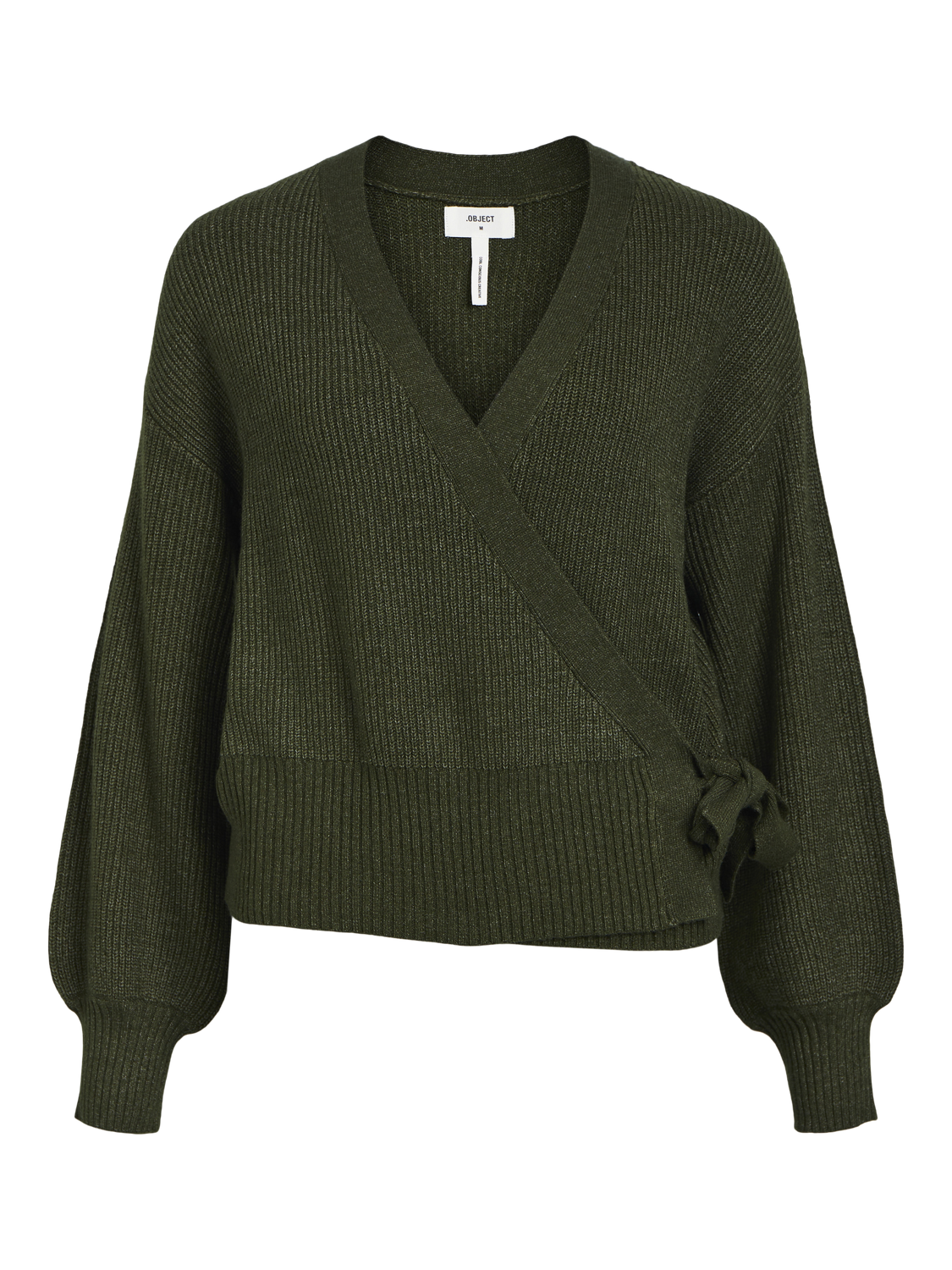 Object Malena L/S Wrap Cardigan Duffel Bag
