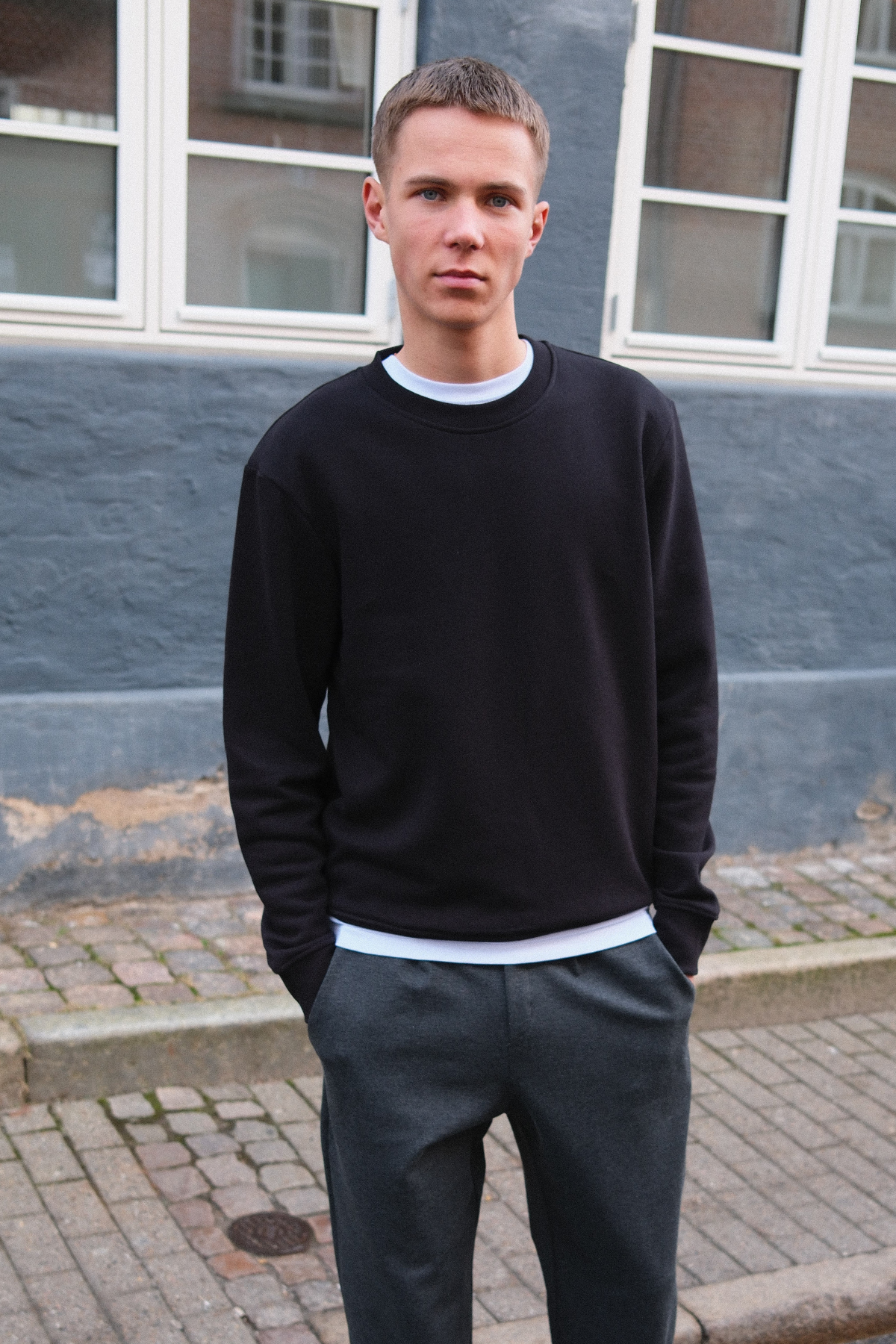 T-shirt + Trøje - Herre