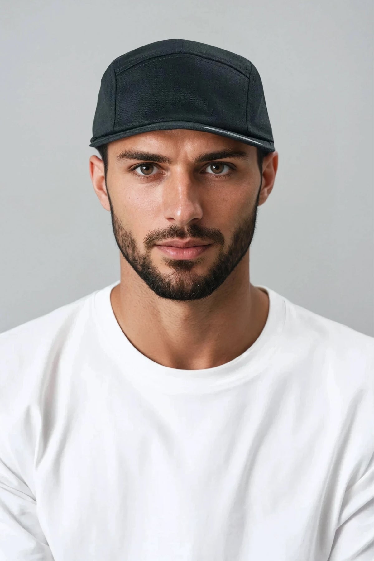 5 Panel Cap - Black Online nu