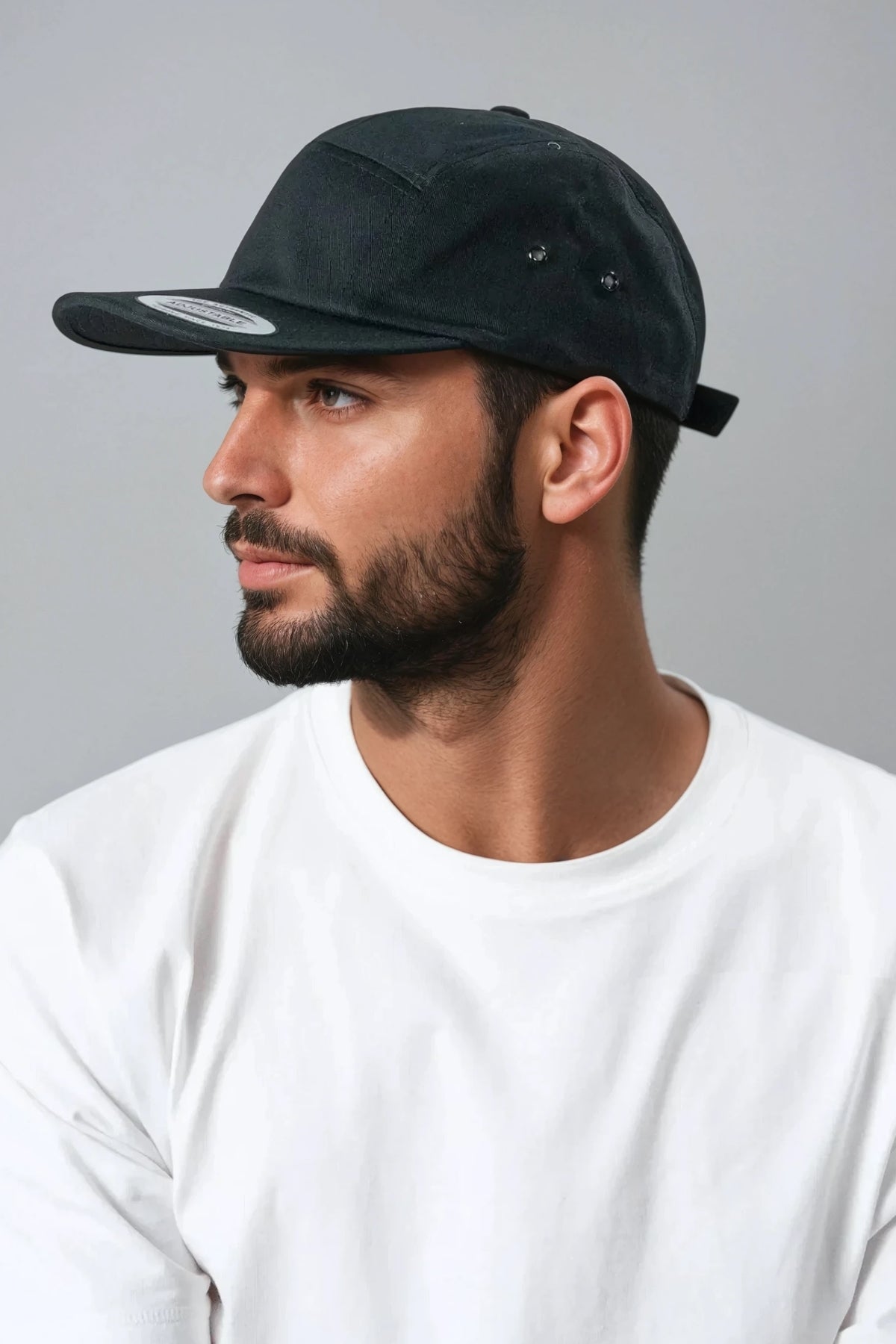 5 Panel Cap - Black Online nu