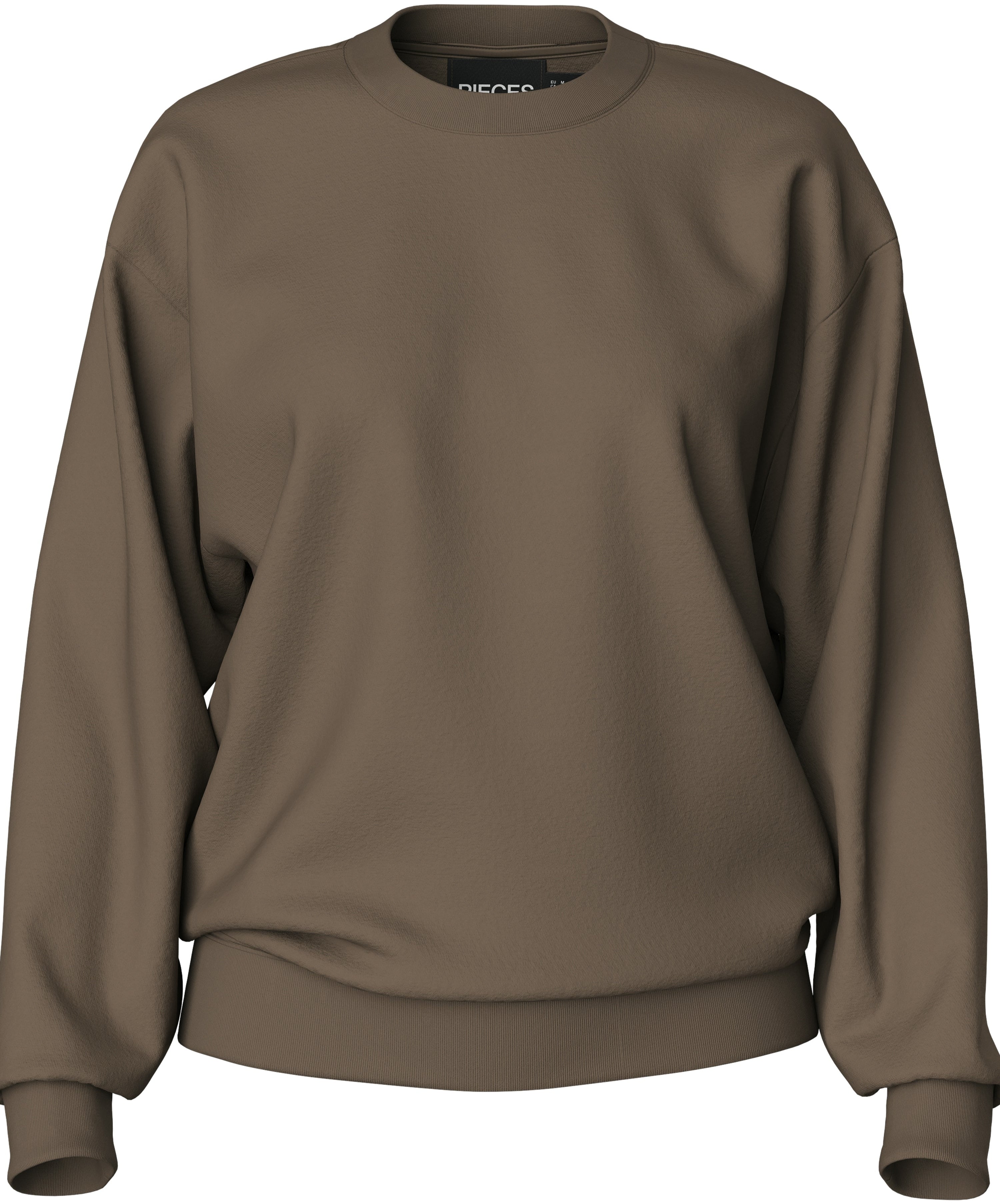 Pieces Chilli LS Loose Sweatshirt Morel NO25 Rabat