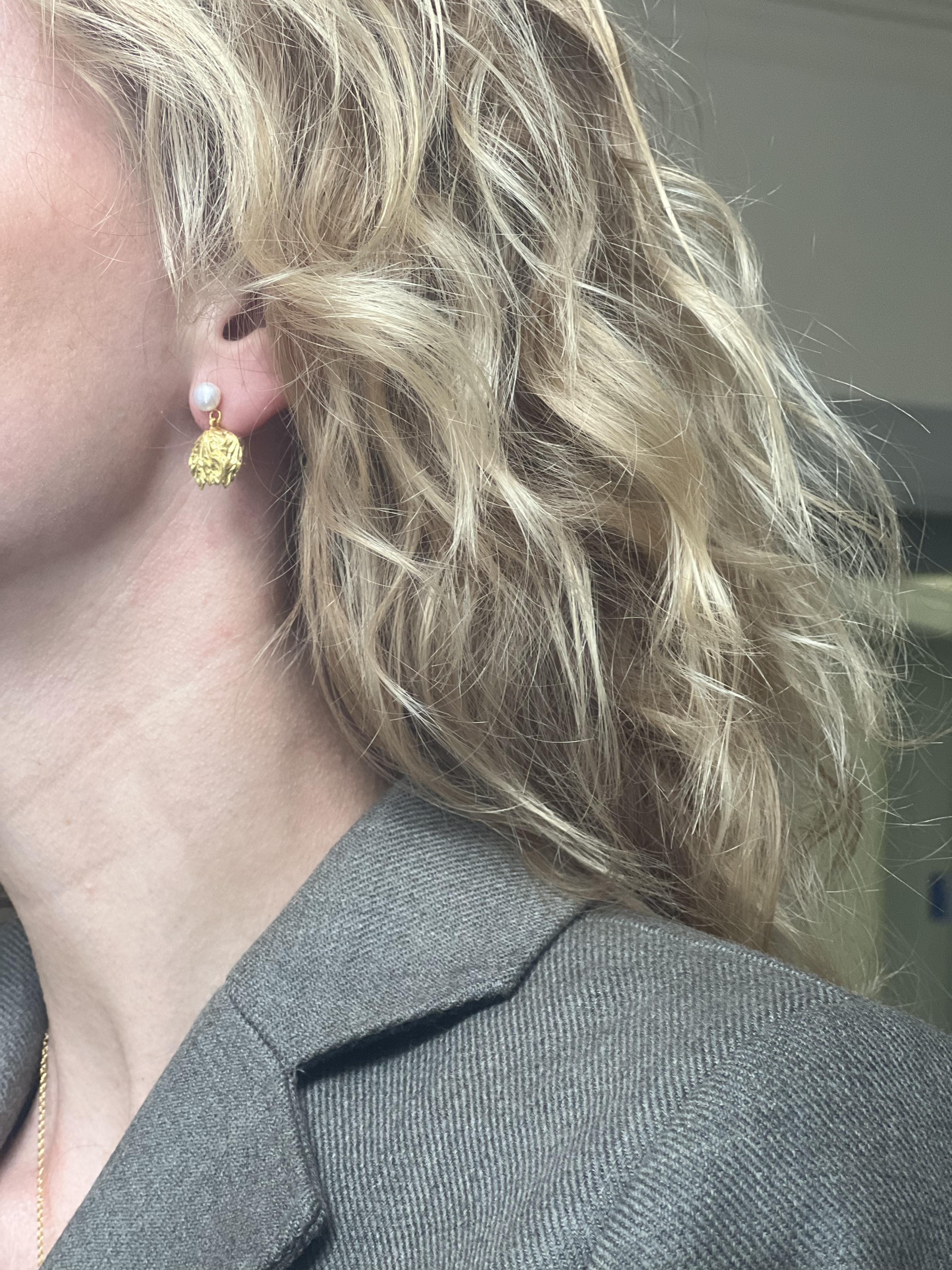 Sorelle Jewellery Leaf Øreringe Hot på udsalg