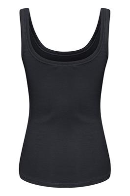 Gestuz Drew U-Neck Top Black NO25