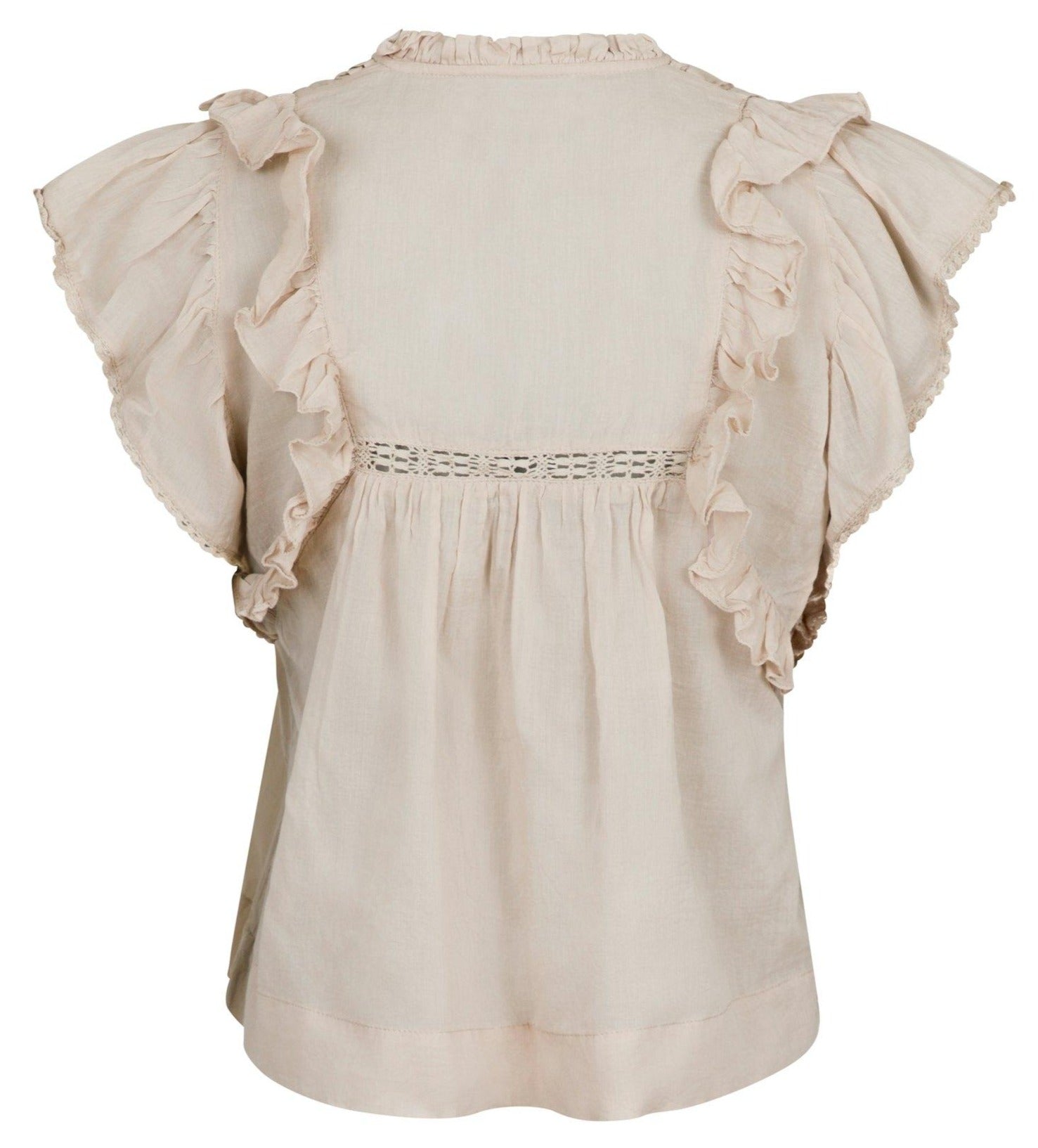 Neo Noir Jayla S Voile Top Sand