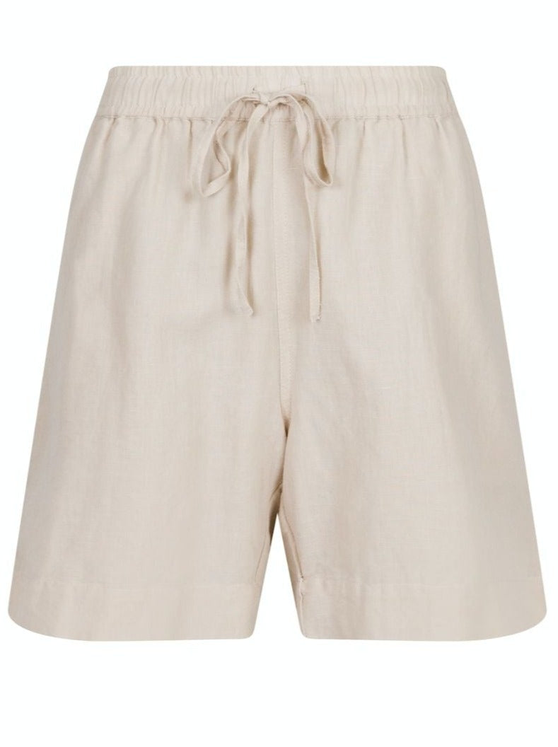 Neo Noir Shea Linen Shorts Sand Online Hot Salg