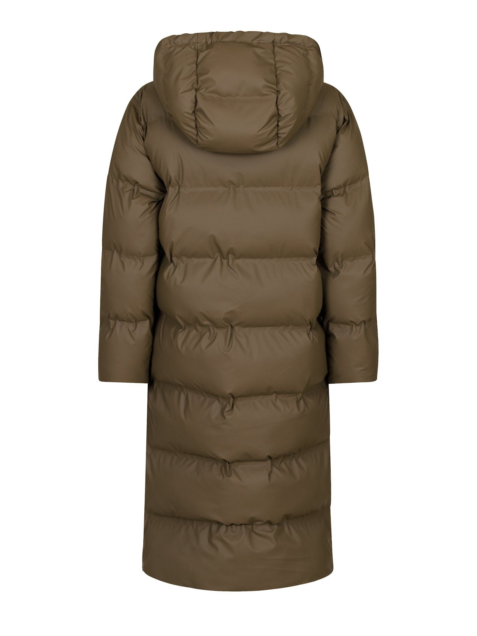 Neo Noir Viviana C Puffer Jakke Dark Taupe