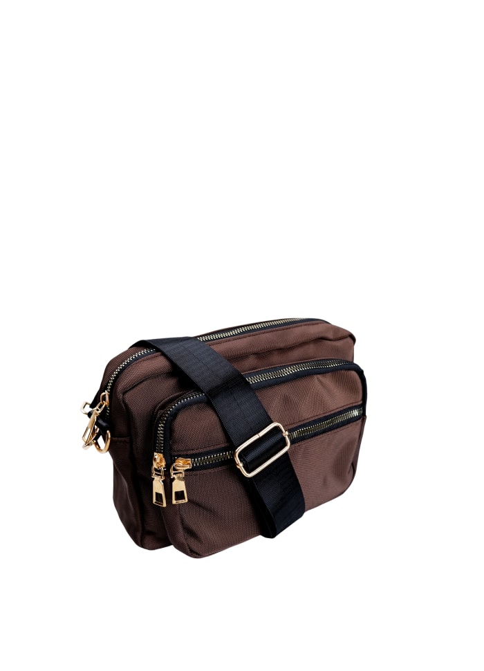 Black Colour Vanda Crossover Taske Coffee Online nu