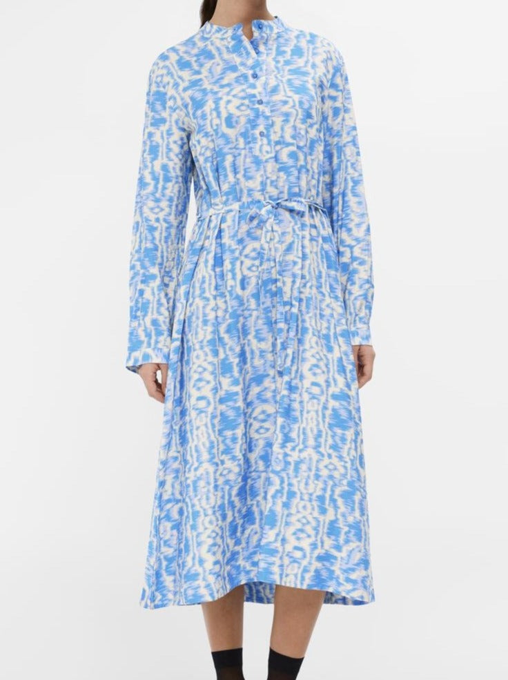 Object Nebi LS Kjole Palace Blue / Sandshell