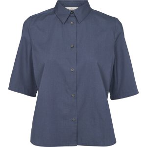 Basic Apparel Silje Skjorte Vintage Indigo