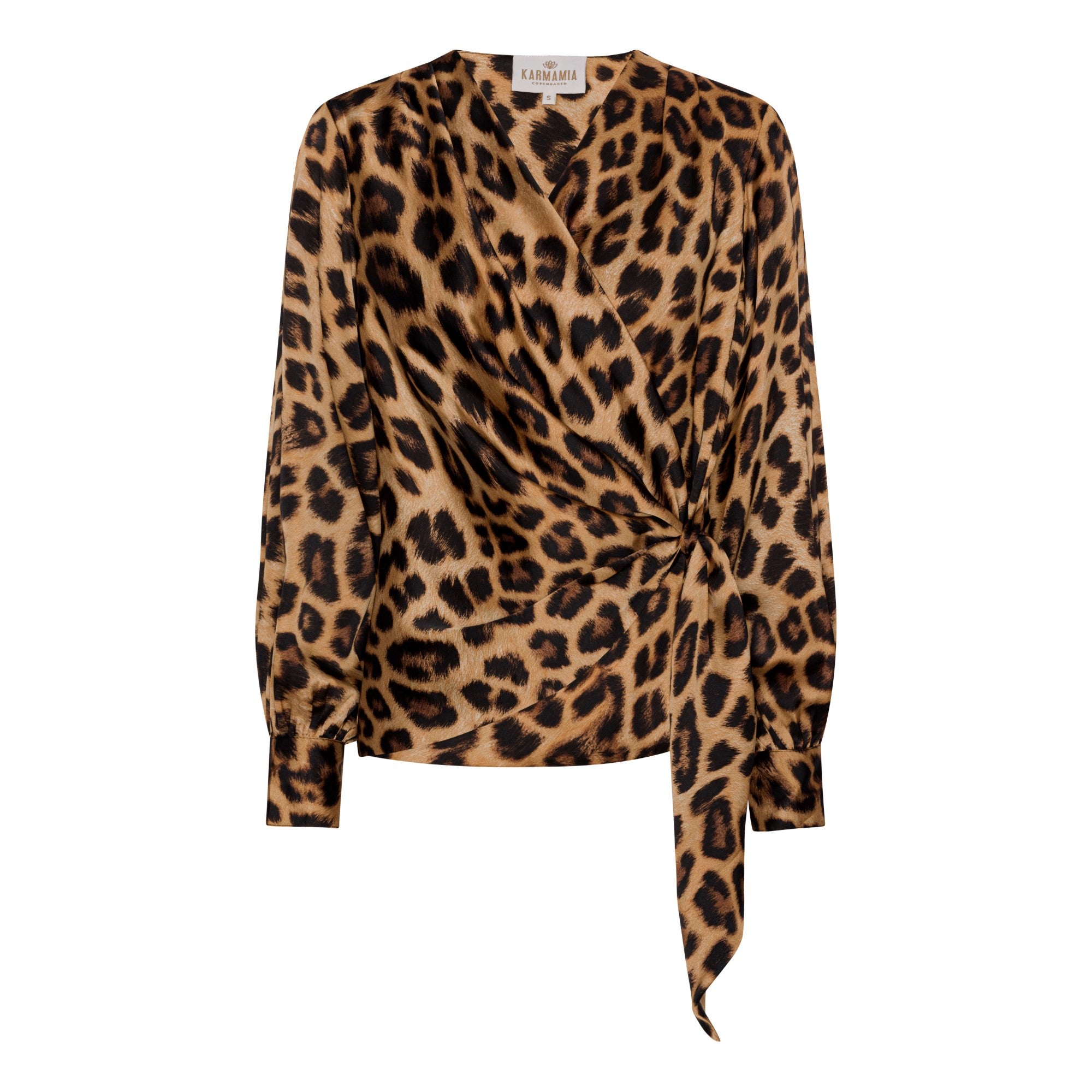 Karmamia Copenhagen Ines Bluse Leopard