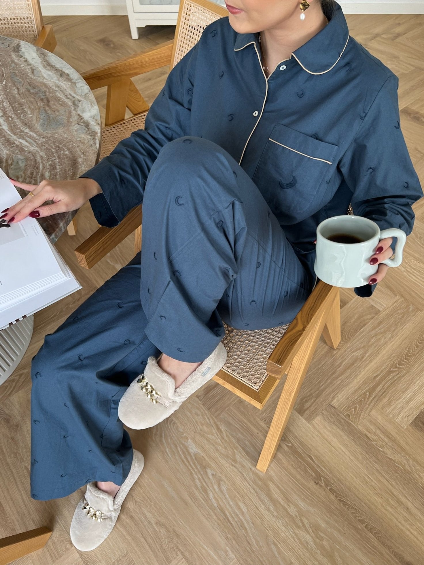 Maanesten Moe Skjorte Navy Online