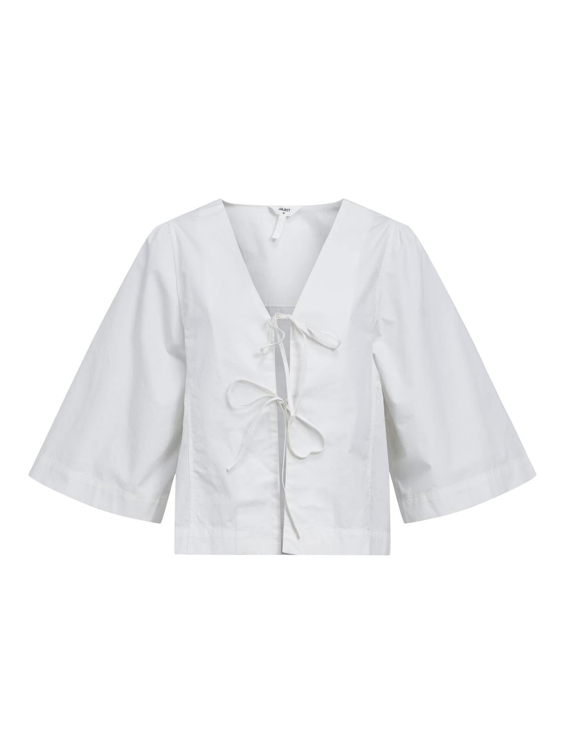 Object Demi 3/4 Bluse Cloud Dancer